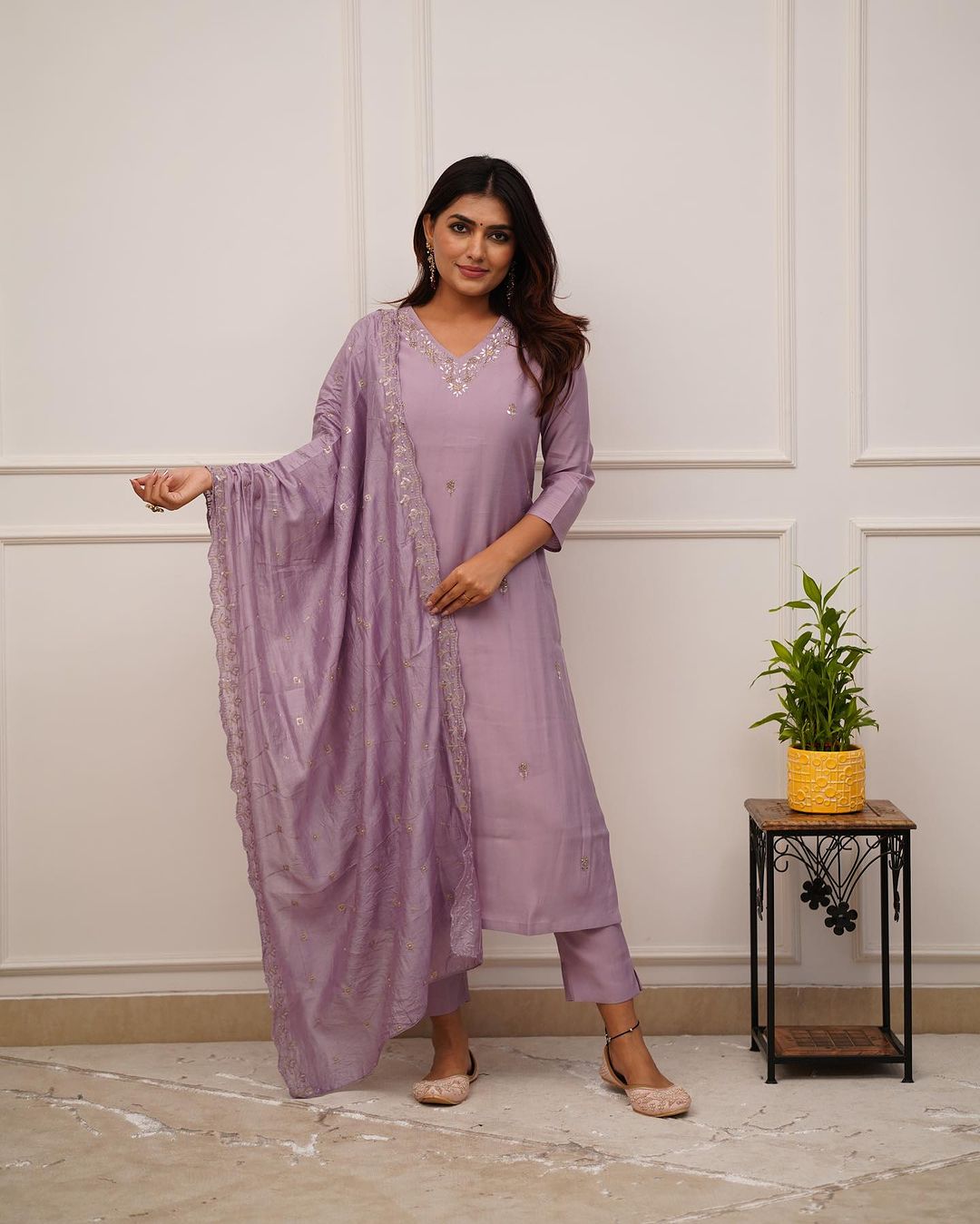 Maahi Novelty  Beautiful Rayon Printed Round Neck Kurta And Sharara With Net Dupatta Set